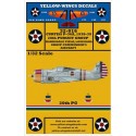 Décal USAAC P-36A (designed to be used with Special Hobby kits) 