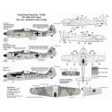 Décal Focke Wulf Fw 190A-4/Focke Wulf Fw 190A-7 (3) A-4 Yellow 4+1 9/JG2 Siegfried Schnell; Black 13 JG2; A-7 Red 13 II/JG1 Hein