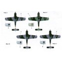 Décal Focke Wulf Fw 190D-9 Pt 2 (4) White 17 1/JG 2 RLM 75/76/83 Yellow 9 3/JG 2 RLM 757683 Black II Stab jg 2 RLM 74/75/76/83 