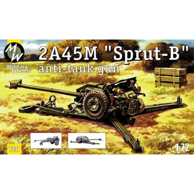 2A45M SPRUT-B canon anti-char