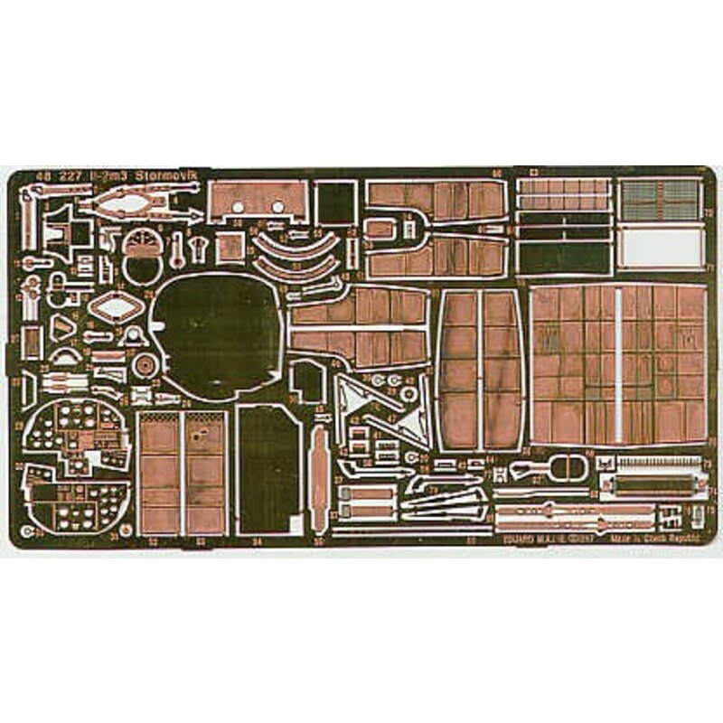 Kit de superdétail pour avions Ilyushin IL-2M3 Stormovik (pour maquettes Accurate Miniatures)