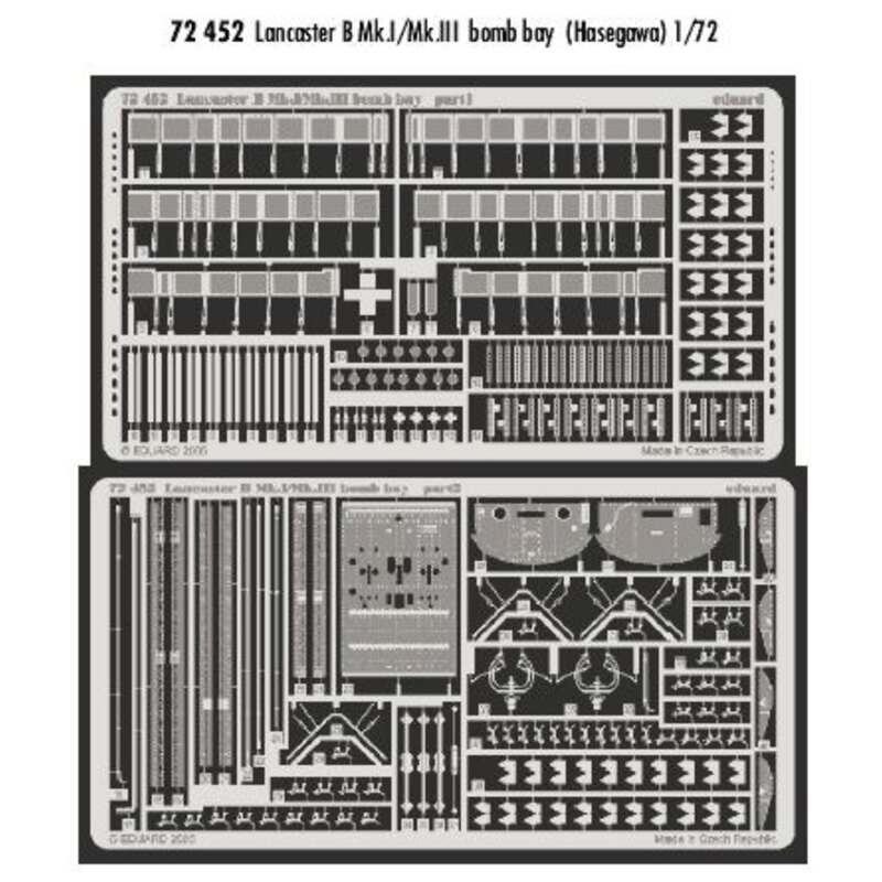 Soute à bombes d'Avro Lancaster Mk.I/III (pour maquettes Hasegawa)