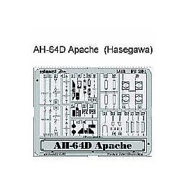 Boeing AH 64D Apache - pièces pré-peintes en couleur (pour maquettes Hasegawa) Ce coffret Zoom est une version simplifiée des je