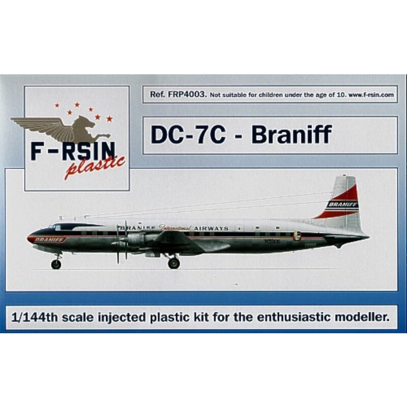 Douglas DC-7. décalques Braniff