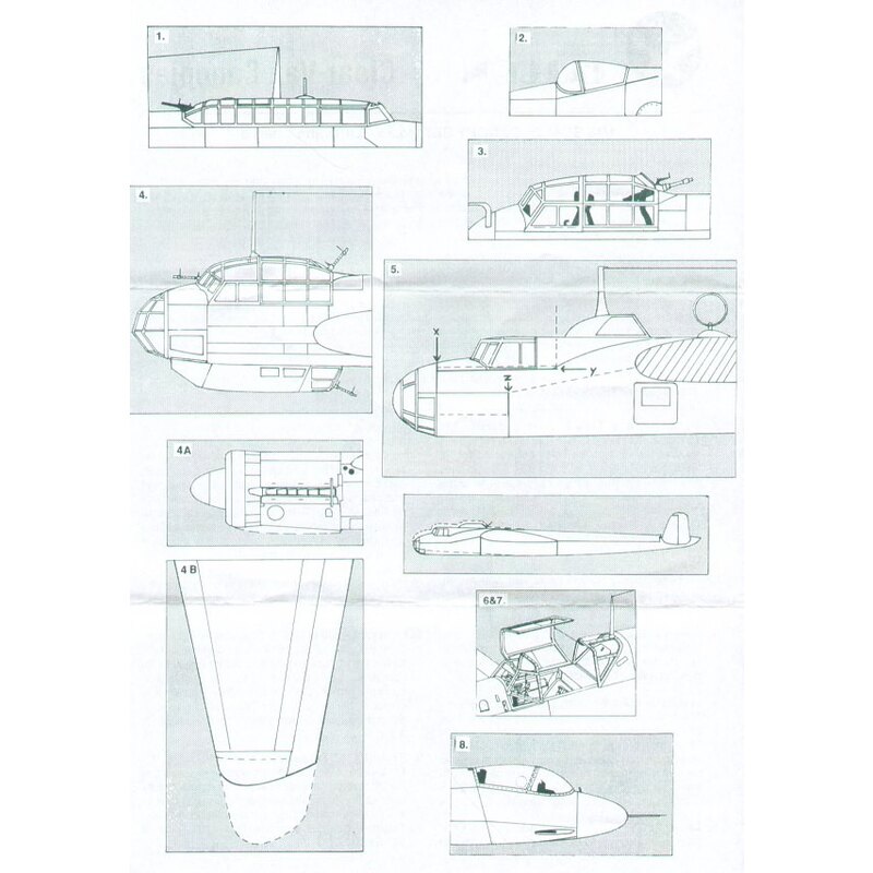 Luftwaffe 3ème partie. Messerschmitt Bf 110G-2/Messerschmitt Bf 110G-4 (pour maquettes Monogram et Revell) Heinkel He 178 (pour 