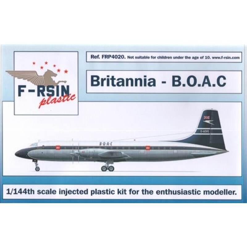 Bristol Britannia 300. Décalcomanies BOAC