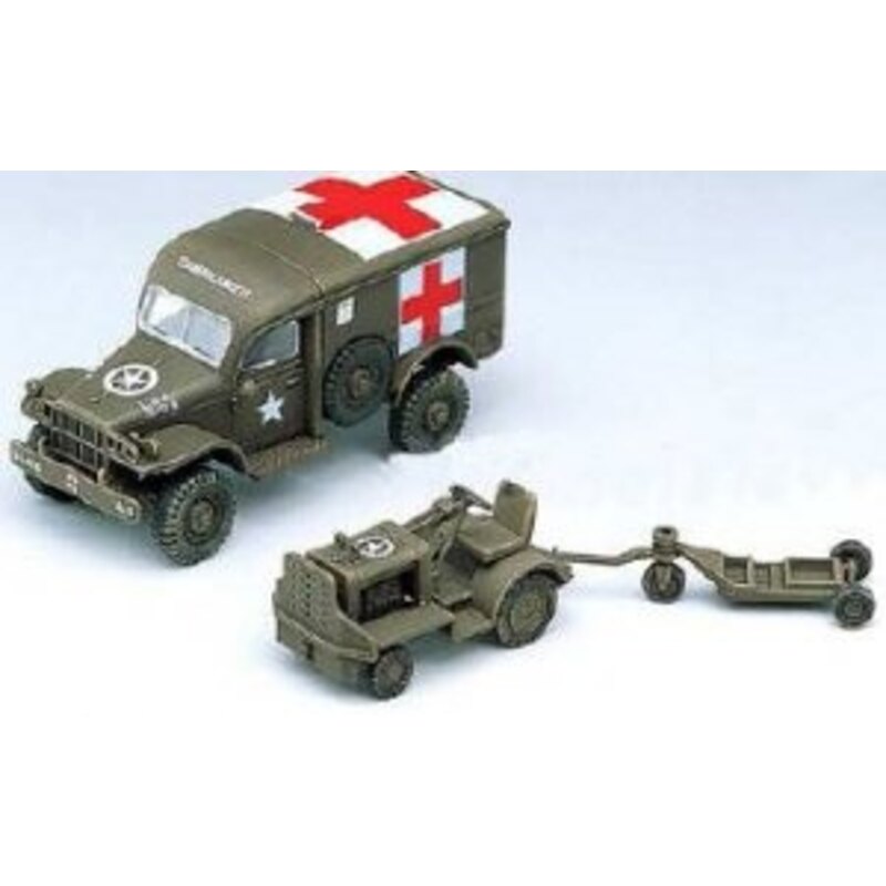 Maquette camion : Junior Kit : Ambulance avec figurine - Jeux et