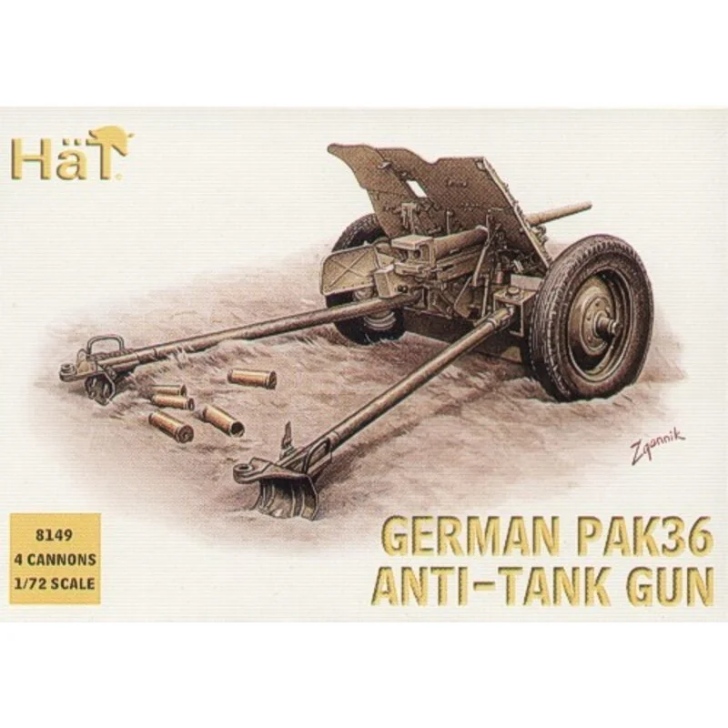 Pak 36 allemand canon antichar de 37mm de la 2ème GM