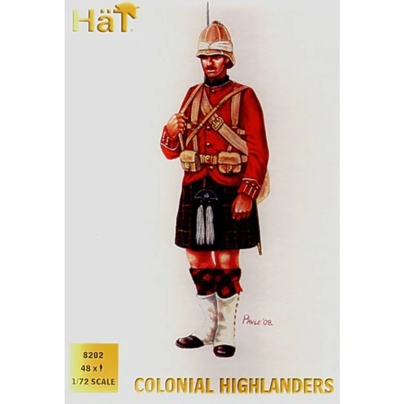 Highlanders des guerres coloniales - 48 figurines par boîte