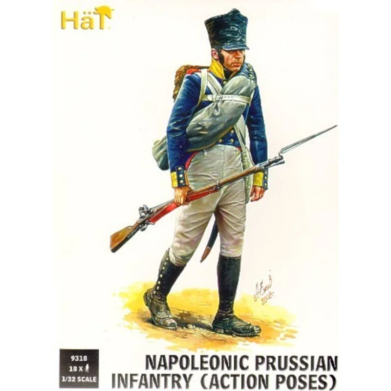 Infanterie prussienne (en poses d'action)