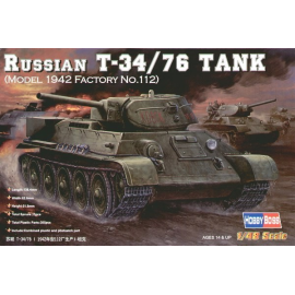 Hobby Boss T-34/76 russe Modèle 1942 Usine n° 112