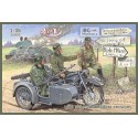 BMW R12 avec side-car - version militaire (2 en 1)