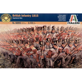 Figurines historiques Guerres napoléoniennes : Infanterie britannique 1815