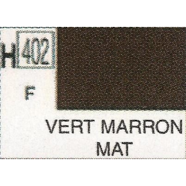Peinture à maquette acrylique H402 Vert Marron mat 