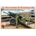 US 155mm Howitzer M114A1 (guerre du Vietnam)