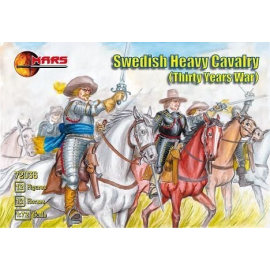 Figurines historiques Guerre de Trente ans cavalerie lourde suédoise