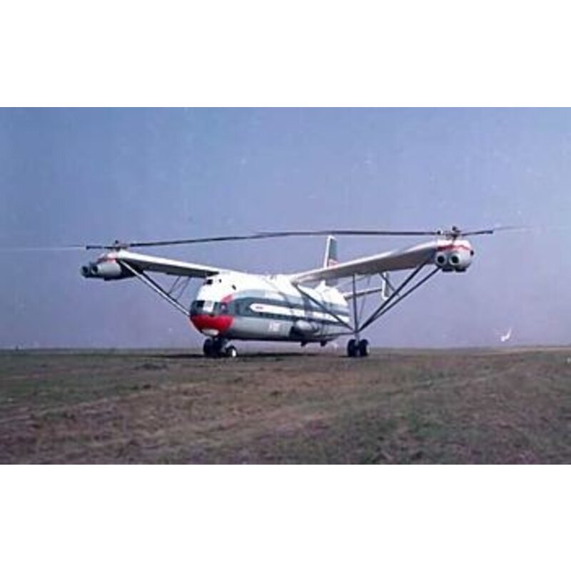 Mil V-12 Homer. World's largest helicopter. Inclut bonus kits of the YaK-24 Horse / Kamov Ka-60 / Kamov A-16. In 1961, the Sovie