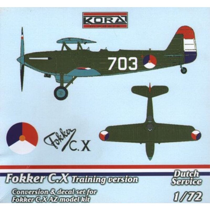 Fokker C.X Trainer (service de la Hollande) 