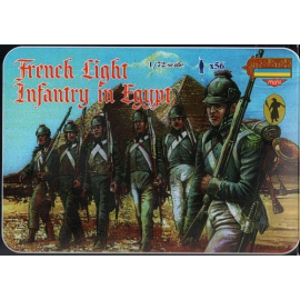 Figurines historiques French Light Infantry (Egypte) Ere Napoléonienne. 