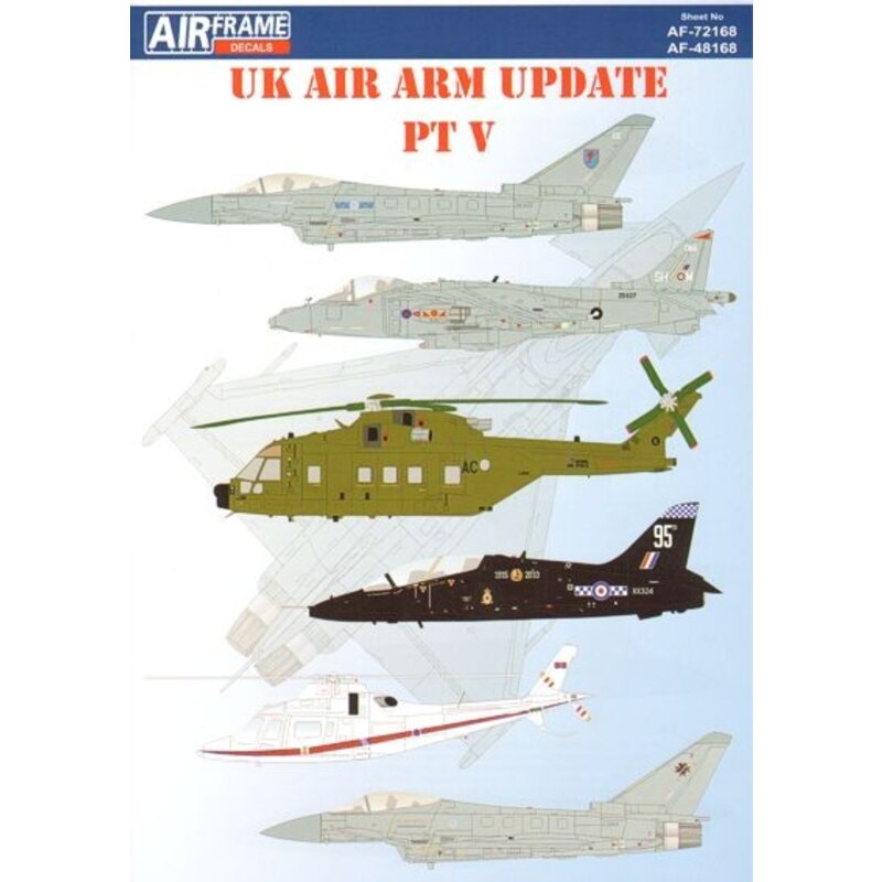 Décal UK Air Arm Update Part 5 2010 (12) BAe Harrier GR.9 (3) ZD327 JX-B/32 1 (F) Sqn 2010; ZD463/52 800 NAS 2009; ZD327 SH-M/08