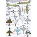 Décal Back in stock. Guerre des malouines 1982 Argentina (11) Douglas A-4B Skyhawk (A-4P) C-212 Grupo 5 (sank HMS Coventry) ; (A