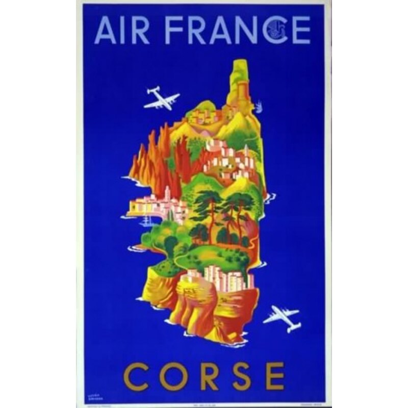  Air France - Corsica - L.Boucher 1949