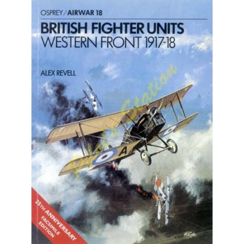 Livre British Fighter Units Western front 1917-18 - Airw