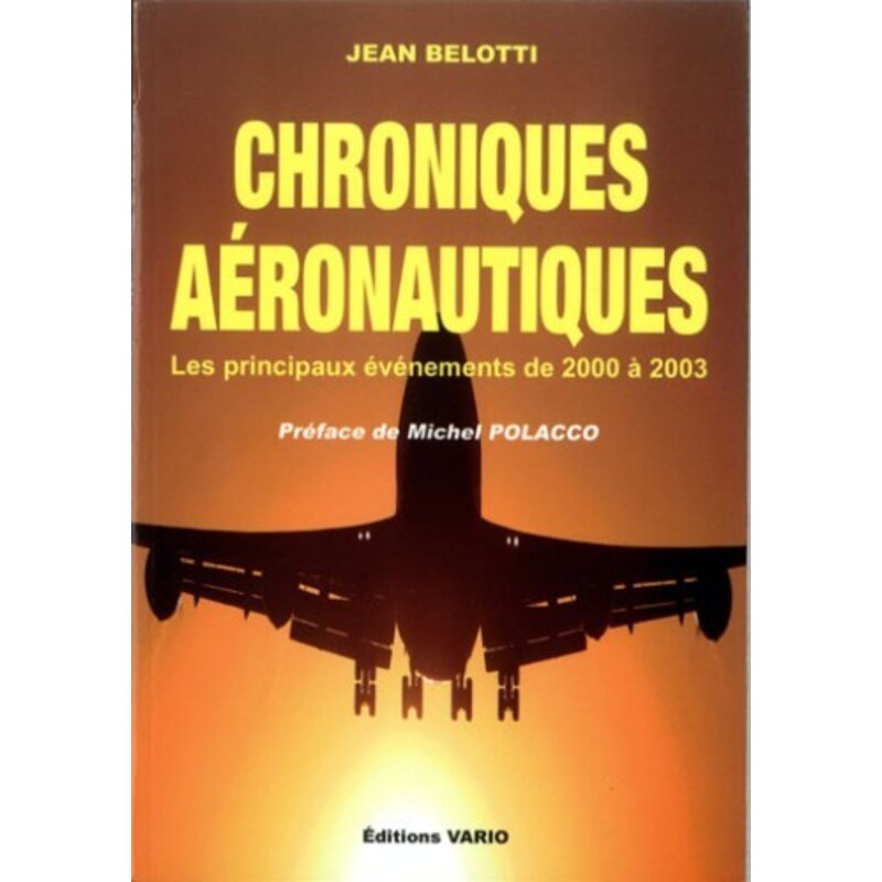 Livre Chroniques Aéronautiques