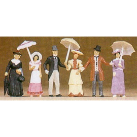Figurine Passants 1900