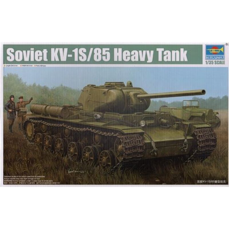 Maquette d'avion KV-1S/85 Soviet Heavy Tank