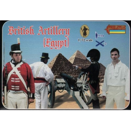 Figurine Artillerie britannique (Egypte) Napoléonien 