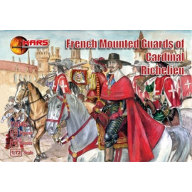 Figurine French mounted guards of Cardinal Richelieu