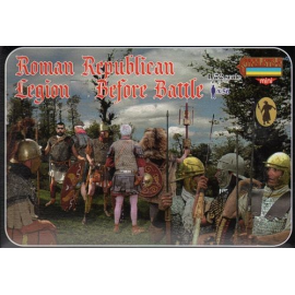 Figurines historiques Légion républicaine romaine before the battle