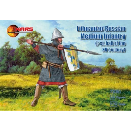 Figurine Lithuanian-Russian medium infantry 1st half XV century