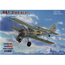 Maquette avion Gloster Gladiator