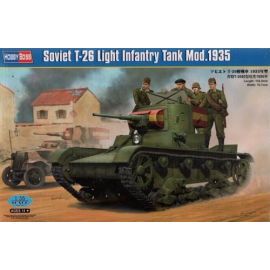 Maquette Soviet T-26 Light Infantry Tank Mod.1935