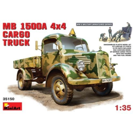 Maquette MB L1500 A 4x4 Cargo Truck