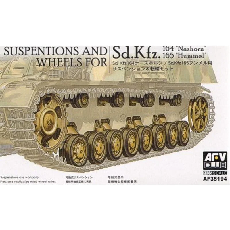 Pz. Kpfw. IV roues et suspensions