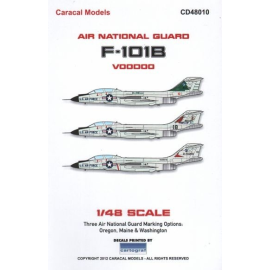  Décal Air National Guard F-101B Voodoo - Part 1