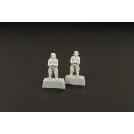 Japanese pilot WWII standing figures x 2