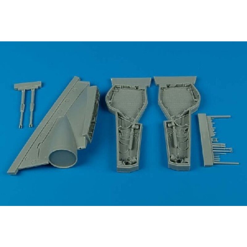 BAC/EE Lightning - logements de roue (pour maquettes Trumpeter) 