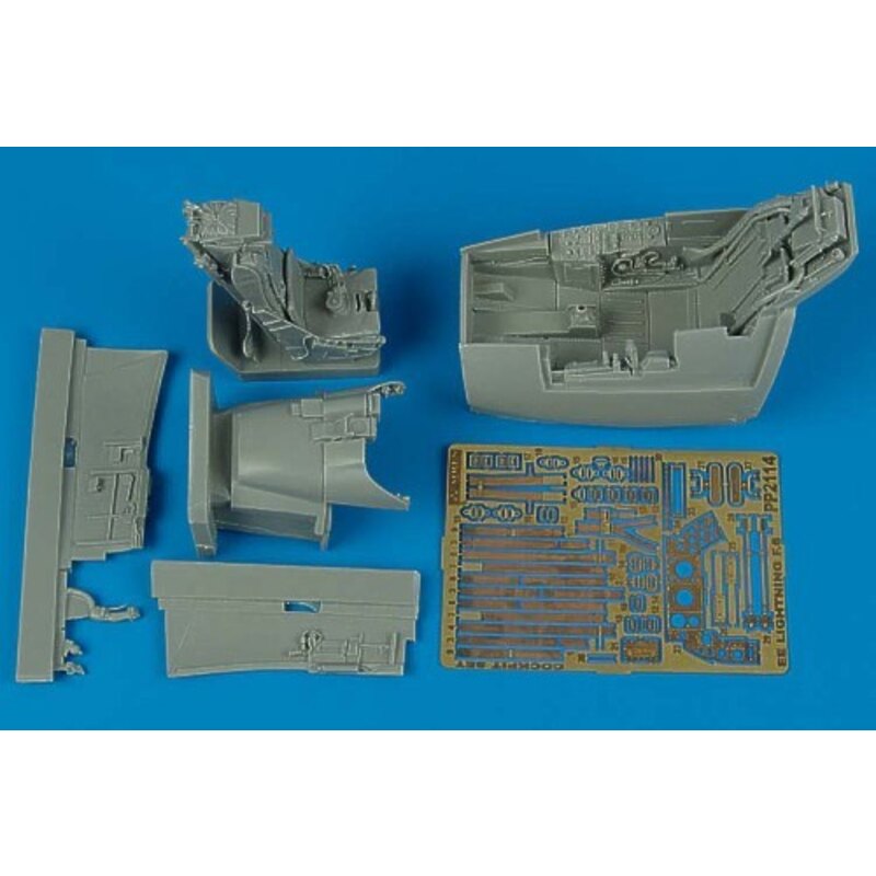 BAC/EE Lightning F.6 - ensemble cockpit (pour maquettes Trumpeter) 