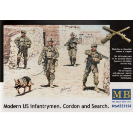 Figurine Modern US Infantrymen 'Cordon and Search'