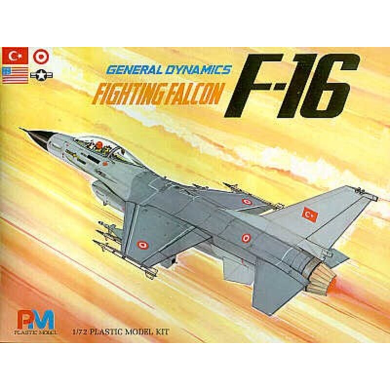 Maquette avion Turkish F-16