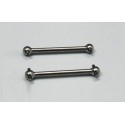 Drive shafts 39mm steel TA04