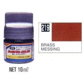 GUNZE MR. HOBBY PEINTURE MC219 MR. METAL COLORS (10 ML) BRASS