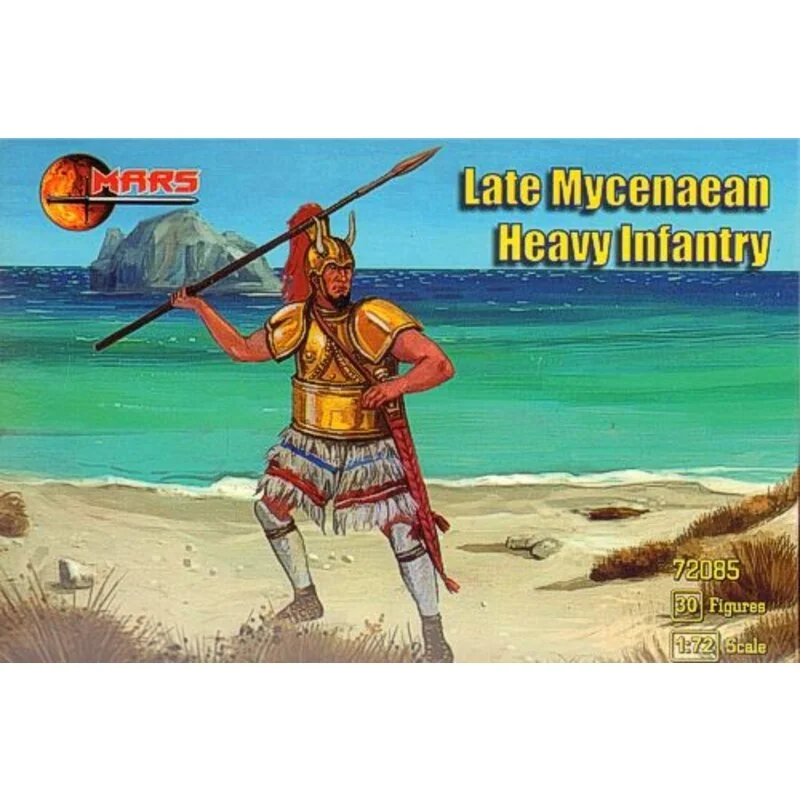 Later Mycenaean heavy infantry