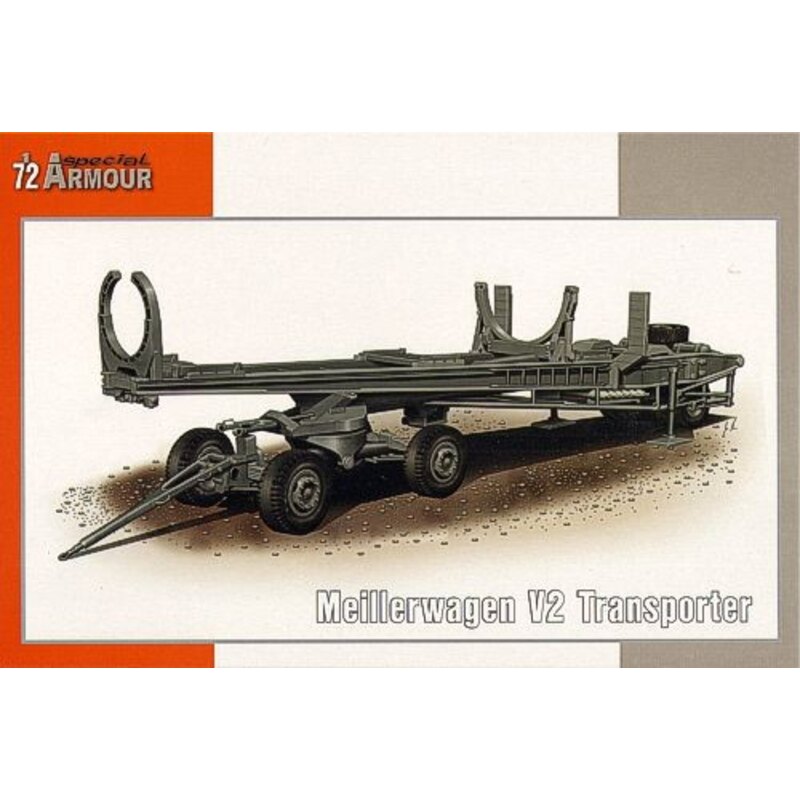 Maquette Meillerwagen A4/V-2 transport