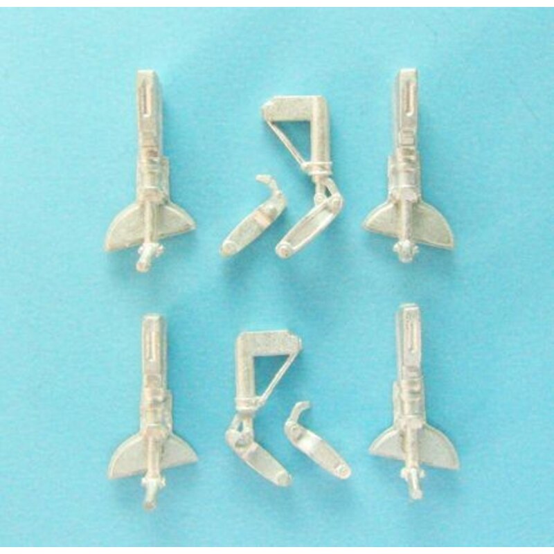 de Havilland Vampire FB5 / de Havilland Sea Vampire F20 Landing Gear2 includeddesigned sets to be used with Cyber ​​Hobby kits