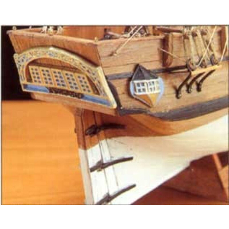 Maquette en bois du bateau Bounty à construire !